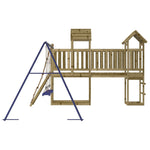 ZNTS Outdoor Playset Impregnated Wood Pine 3155974