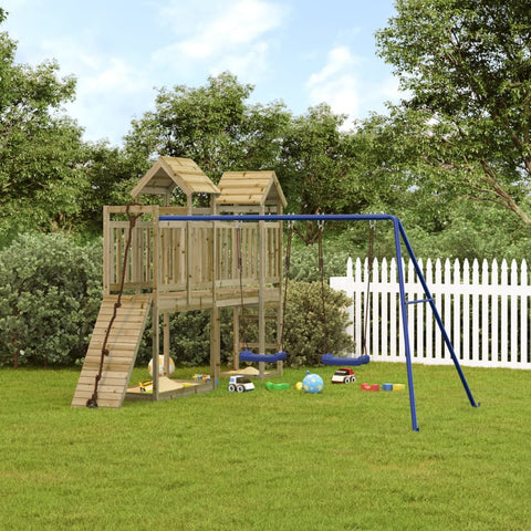 ZNTS Outdoor Playset Impregnated Wood Pine 3155974