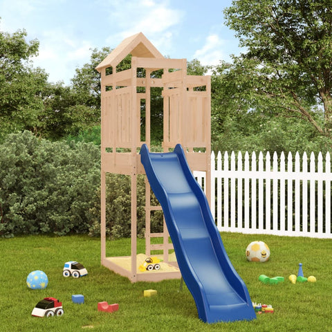 ZNTS Outdoor Playset Solid Wood Pine 3156871