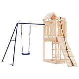 ZNTS Outdoor Playset Solid Wood Pine 3156877