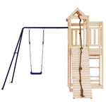 ZNTS Outdoor Playset Solid Wood Pine 3156877