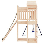 ZNTS Outdoor Playset Solid Wood Pine 3156877