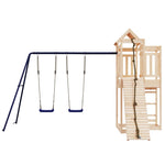 ZNTS Outdoor Playset Solid Wood Pine 3156880