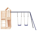 ZNTS Outdoor Playset Solid Wood Pine 3156880