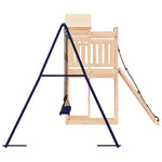 ZNTS Outdoor Playset Solid Wood Pine 3156880