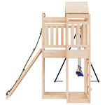 ZNTS Outdoor Playset Solid Wood Pine 3156880