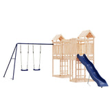 ZNTS Outdoor Playset Solid Wood Pine 3156889