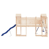 ZNTS Outdoor Playset Solid Wood Pine 3156889