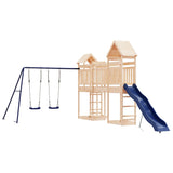 ZNTS Outdoor Playset Solid Wood Pine 3156892
