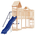 ZNTS Outdoor Playset Solid Wood Pine 3156892