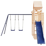 ZNTS Outdoor Playset Solid Wood Pine 3156892