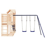 ZNTS Outdoor Playset Solid Wood Pine 3156892