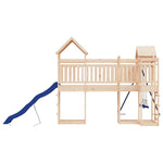 ZNTS Outdoor Playset Solid Wood Pine 3156892