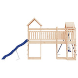 ZNTS Outdoor Playset Solid Wood Pine 3156892