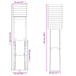 ZNTS Outdoor Playset Impregnated Wood Pine 3156897