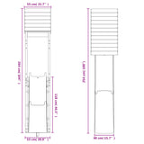 ZNTS Outdoor Playset Impregnated Wood Pine 3156897