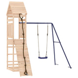 ZNTS Outdoor Playset Solid Wood Pine 3156901