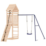 ZNTS Outdoor Playset Solid Wood Pine 3156901