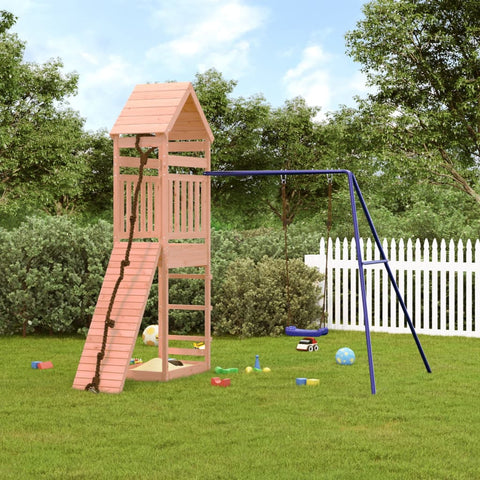 ZNTS Outdoor Playset Solid Wood Douglas 3156902