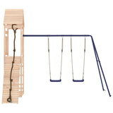 ZNTS Outdoor Playset Solid Wood Pine 3156904