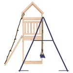 ZNTS Outdoor Playset Solid Wood Pine 3156904