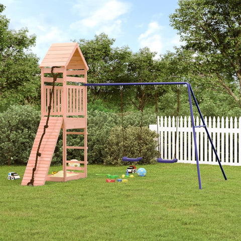ZNTS Outdoor Playset Solid Wood Douglas 3156905