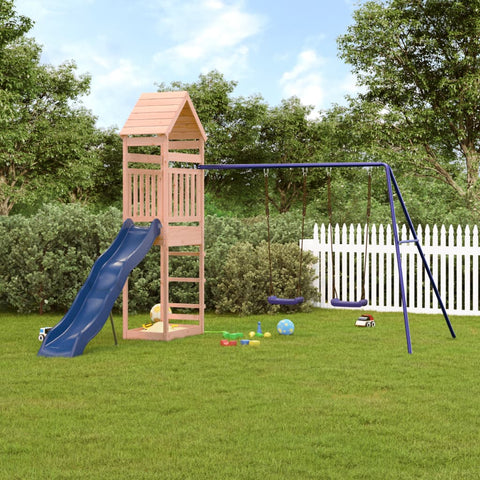 ZNTS Outdoor Playset Solid Wood Douglas 3156911