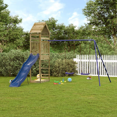 ZNTS Outdoor Playset Impregnated Wood Pine 3156912
