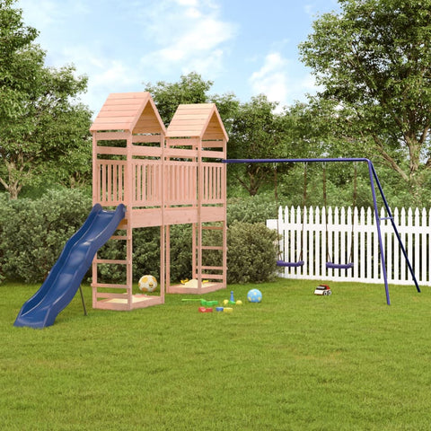ZNTS Outdoor Playset Solid Wood Douglas 3156914