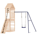 ZNTS Outdoor Playset Solid Wood Pine 3156922