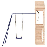ZNTS Outdoor Playset Solid Wood Pine 3156922