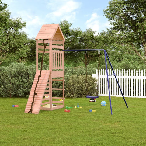 ZNTS Outdoor Playset Solid Wood Douglas 3156923
