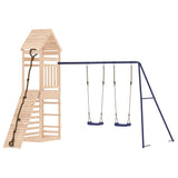 ZNTS Outdoor Playset Solid Wood Pine 3156925