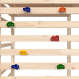 ZNTS Outdoor Playset Solid Wood Pine 3156925