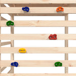 ZNTS Outdoor Playset Solid Wood Pine 3156931