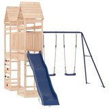 ZNTS Outdoor Playset Solid Wood Pine 3156934