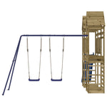 ZNTS Outdoor Playset Impregnated Wood Pine 3156936