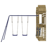 ZNTS Outdoor Playset Impregnated Wood Pine 3156936