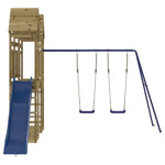 ZNTS Outdoor Playset Impregnated Wood Pine 3156936