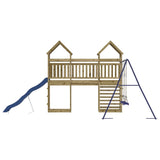 ZNTS Outdoor Playset Impregnated Wood Pine 3156936
