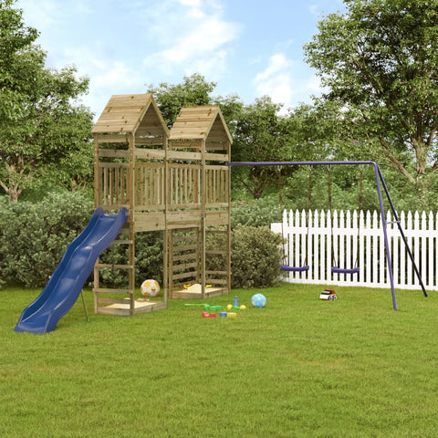 ZNTS Outdoor Playset Impregnated Wood Pine 3156936