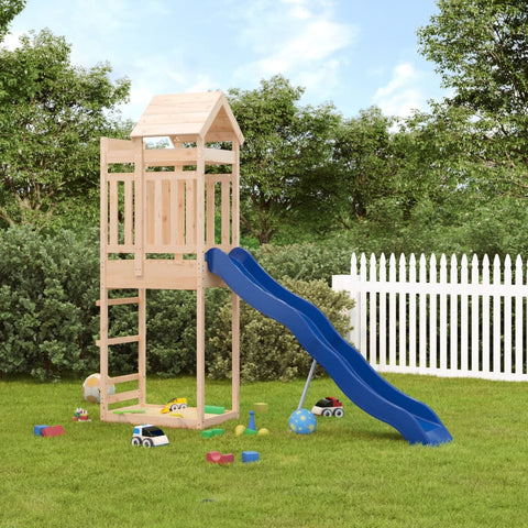 ZNTS Outdoor Playset Solid Wood Pine 3156937