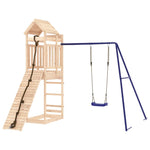 ZNTS Outdoor Playset Solid Wood Pine 3156943
