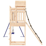 ZNTS Outdoor Playset Solid Wood Pine 3156943