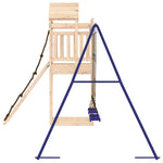 ZNTS Outdoor Playset Solid Wood Pine 3156946
