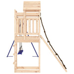 ZNTS Outdoor Playset Solid Wood Pine 3156946