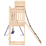ZNTS Outdoor Playset Solid Wood Pine 3156946