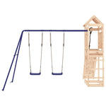 ZNTS Outdoor Playset Solid Wood Pine 3156946