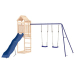 ZNTS Outdoor Playset Solid Wood Pine 3156952