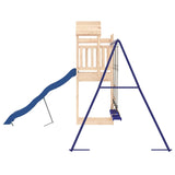 ZNTS Outdoor Playset Solid Wood Pine 3156952